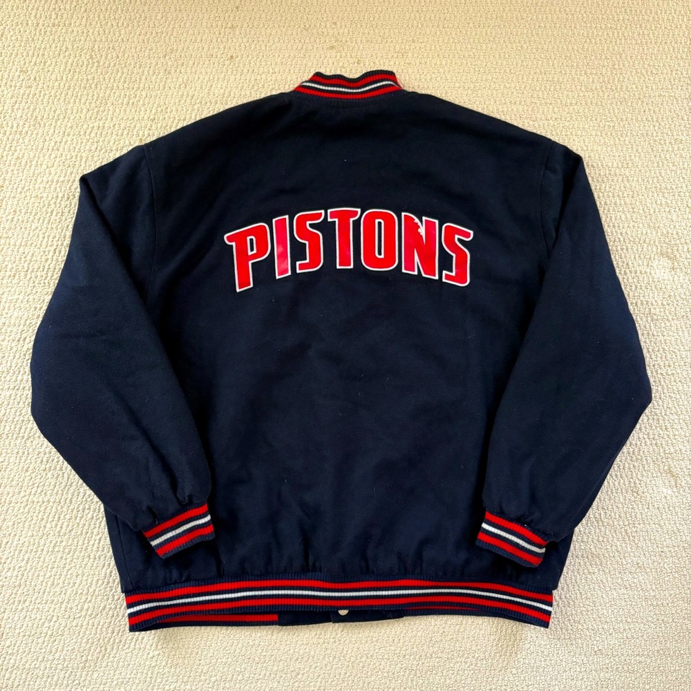 Vintage Reversible Detroit Pistons NBA Jacket